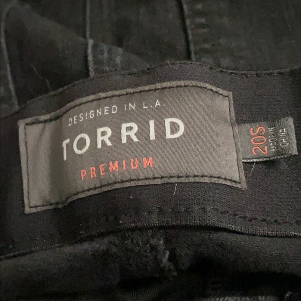 Black Torrid skinny premium skinny jeans